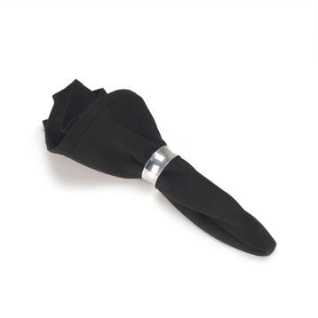 Servetten Black Zwart 51x51cm - Treb SP, Verzenden, Nieuw, Overige kleuren, Overige typen