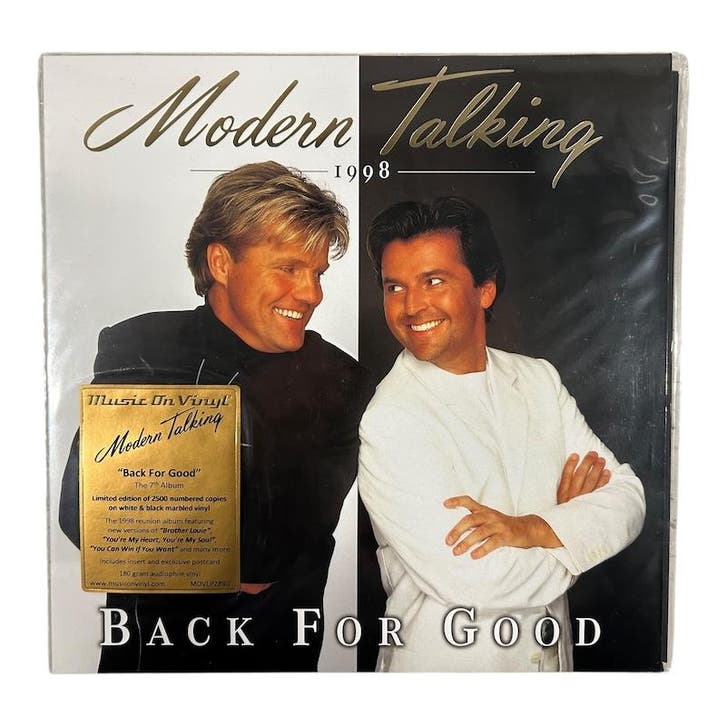 Modern Talking - Back For Good 1998 Limited Edition White &, CD & DVD, Vinyles | Autres Vinyles, Envoi