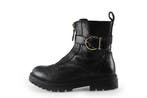 Nelson Veterboots Meisjes in maat 33 Zwart, Verzenden, Jongen of Meisje, Schoenen, Zo goed als nieuw