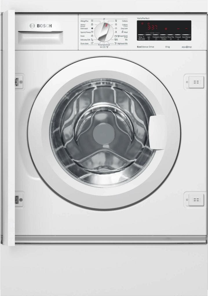 Bosch Wiw28540eu - Inbouwwasmachine - 8 kg - 1400 tpm -, Elektronische apparatuur, Wasmachines, Ophalen of Verzenden