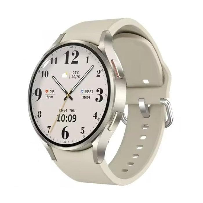 Universe Watch 6 Smartwatch - Silicoon Bandje - 1,40, Handtassen en Accessoires, Smartwatches, Nieuw, Verzenden