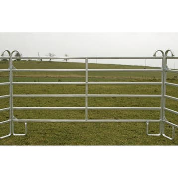 Roundpen paddock paneel - robust 28kg gegalvaniseerd metaal