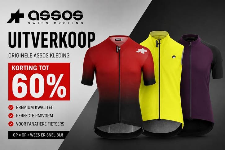 ASSOS SALE – Topkwaliteit Fietskleding Tot 60% Korting!, Fietsen en Brommers, Fietsaccessoires | Fietskleding, Dames, Heren, Nieuw