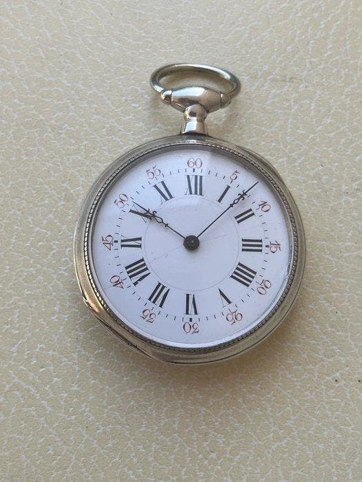 Gousset argent - 1850-1900, Handtassen en Accessoires, Horloges | Heren