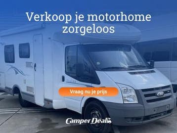Chausson Flash - Zorgeloos verkocht aan CamperDeal, Caravans en Kamperen, Chausson, Diesel, 6 tot 7 meter, Half-integraal