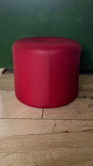 Poef - pu-leather, vinyl
