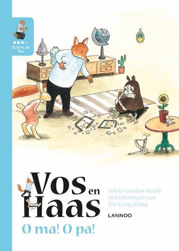 Ik leer lezen met Vos en Haas - Ik lees als Vos - O ma, o, Verzenden, Zo goed als nieuw, Sylvia Vanden Heede