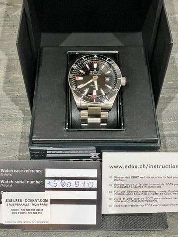 Edox - Skydiver Date Automatic limited 1/300 pcs - 80126 -