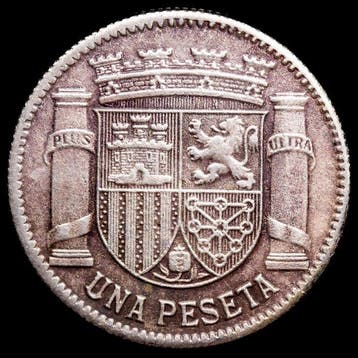 Spanje. II Republica Española. 1 Peseta 1933 - Madrid