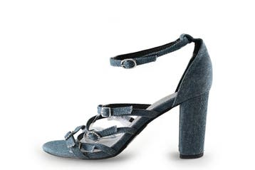 Sacha Sandalen in maat 42 Blauw, Kleding | Dames, Schoenen, Sandalen of Muiltjes, Zo goed als nieuw, Sacha, Verzenden
