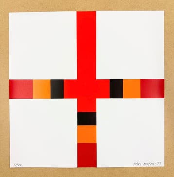 Paul Osipow (1939) - Geometric composition I/IV