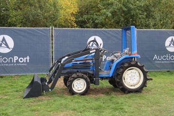 Veiling: Minitractor Iseki TF21F-U Diesel 21pk met voorlader, Ophalen