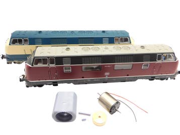 micromotor HP001F  motor ombouwset voor Piko BR 101, BR 103,, Verzenden, Overige typen