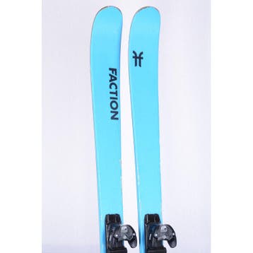 154 skis FACTION DICTATOR 1.0, blue, titanal, grip walk + F, Verzenden