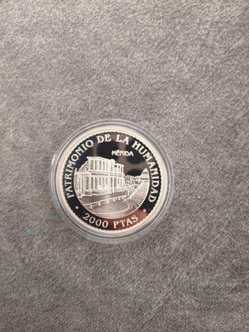 Spanje. Juan Carlos I. 2000 Pesetas 1996 Mérida. Serie
