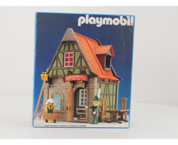 Playmobil 3440 Middeleeuwen Kleermakershuis met OVP #9522, Hobby en Vrije tijd, Ophalen of Verzenden, Gebruikt