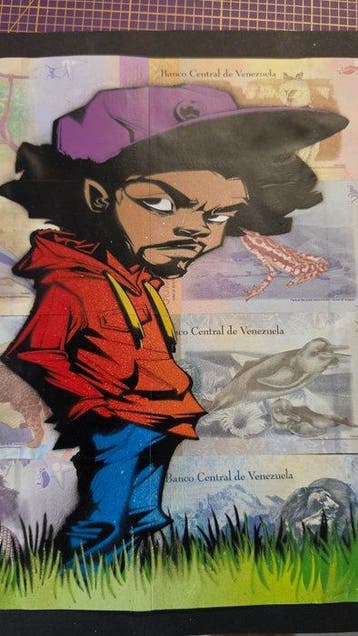 Jinks Kunst - Bob - 8 Banknote
