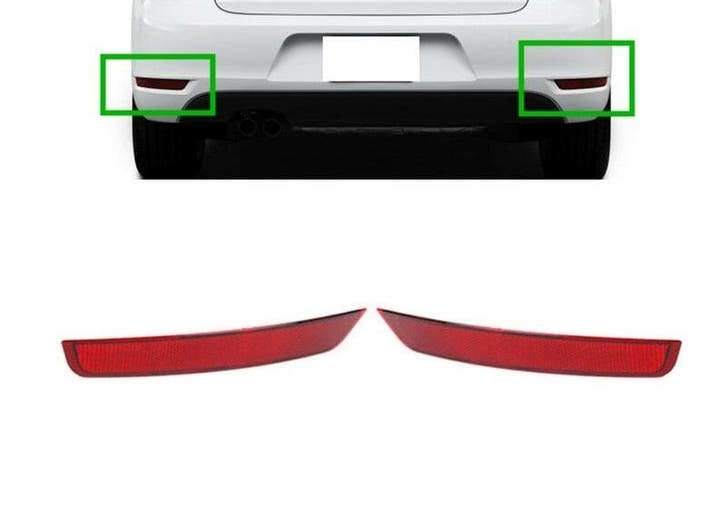 Reflectoren voor Volkswagen Golf 6 GTI / GTD, Autos : Divers, Tuning & Styling, Enlèvement ou Envoi