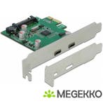 Delock 90493 PCI Express x1-kaart naar 2 x externe USB 5, Computers en Software, Verzenden, Nieuw