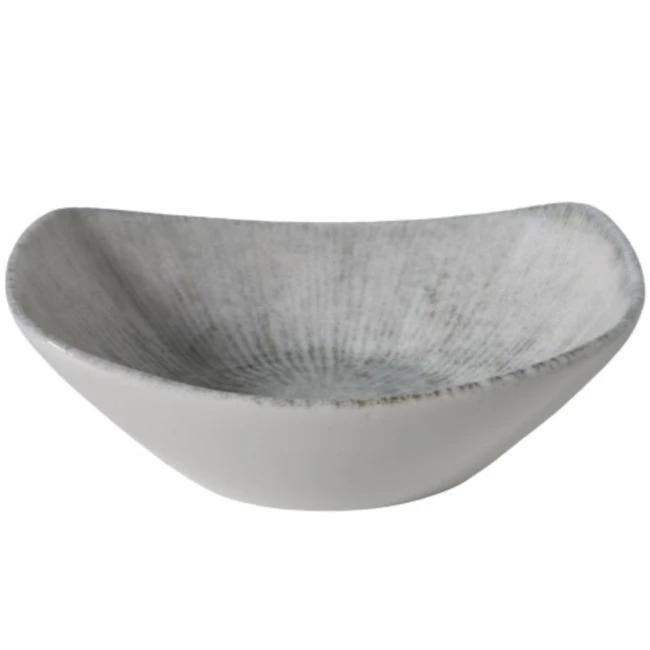 Sausschaaltjes | STRIPES | Porselein | Lichtgrijs | 12, Zakelijke goederen, Horeca | Keukenapparatuur, Nieuw in verpakking, Verzenden