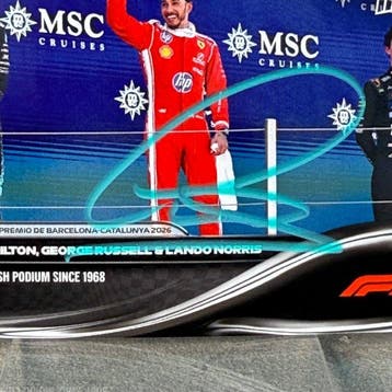 Ferrari - Topps Now - (039) Lewis Hamilton And the british, Nieuw