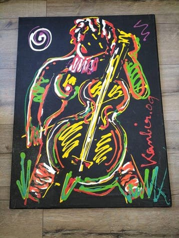 Jacob Kanbier (1949-2020) - Cello woman
