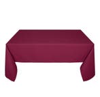 Nappe de Table Maroon Rouge 132x132cm - Treb SP, Verzenden