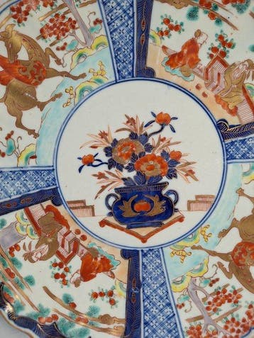 Plat - Porcelaine - Imari