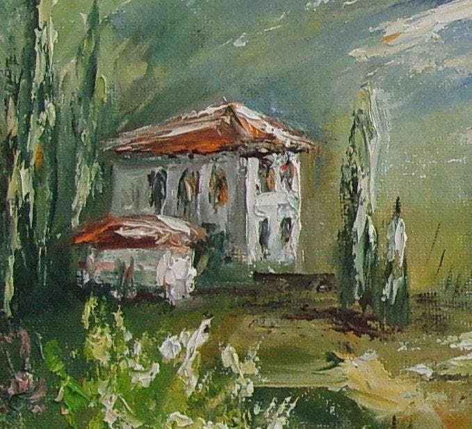 Kiss - Tuscan atmosphere, Antiek en Kunst, Kunst | Schilderijen | Klassiek
