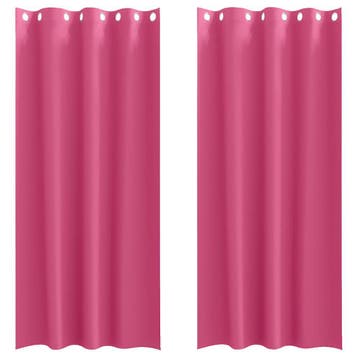 Verduisterende Gordijnen Felroze 245x140cm | 30% korting!..., Verzenden, Zo goed als nieuw