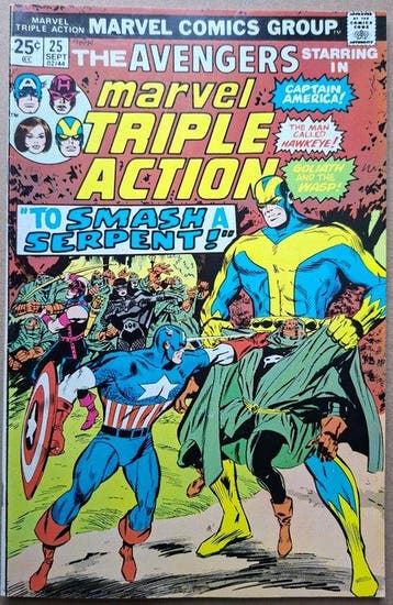 Marvel Triple Action #25, 26, 28, 30, 32, 33, 42, 47 -, Boeken, Nieuw