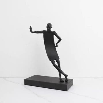 sculptuur, Boundless Form - 30 cm - Metaal