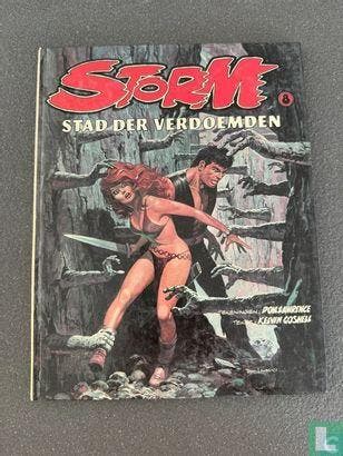 Storm [Lawrence e.a.] - Stad der verdoemden - 1982, Boeken, Eén stripboek, Verzenden, Zo goed als nieuw, Cosnell, Kelvin.