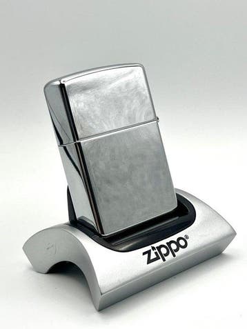 Zippo, No Reserve Price - Denim Fly Zipper - 1996 (K XII) -