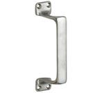 Deurgreep Art-Deco mat nikkel ongelakt, Nieuw