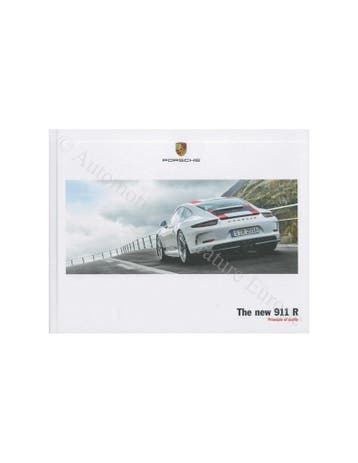 2017 PORSCHE 911 R HARDCOVER BROCHURE ENGELS, Ophalen of Verzenden, Nieuw