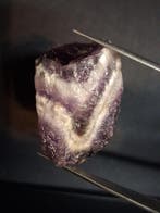Natural amethyst - Rough Dream Amethyst - 104 ct - chevron a, Verzenden, Nieuw