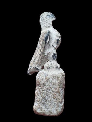 Oud-Romeins Brons Interesting Heavy Brons/Lead Eagle Statue