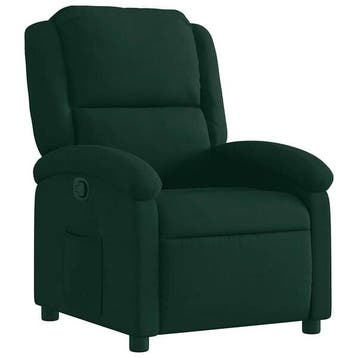 Verstelbare Fauteuil Donkergroen | Tweede kansje | OP = OP, Maison & Meubles, Fauteuils, Verzenden