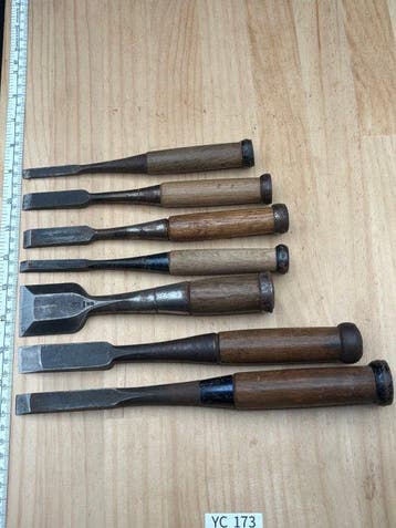 Jeu de gouges à bois japonais YC173 – Japon Burin - 0 cm