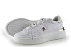 Tommy Hilfiger Sneakers in maat 37 Wit, Verzenden, Wit, Zo goed als nieuw, Sneakers