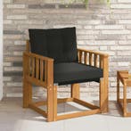 vidaXL 2 Stuk Buitensofa Massief Acacia Hout Naturel, Verzenden, Nieuw