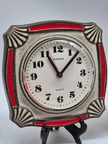 Wandklok - Dugena & Junghans – Wanduhren-Set – Zwei