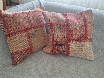 Kelim - 40 cm - 40 cm - Turkse kussens, Huis en Inrichting, Nieuw