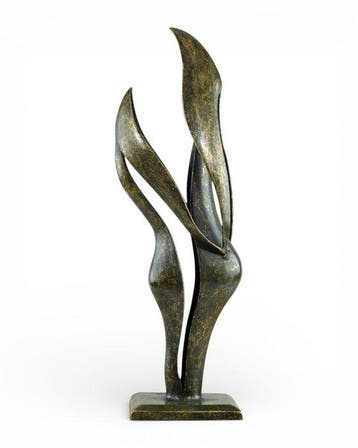 Ben Wouters (XX) - Sculpture, Abstract Couple in Harmony -