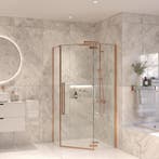 Vijfhoekige Douchecabine Sanivo Vigo 100x100x200 cm, Ophalen of Verzenden, Nieuw, Chroom, Overige typen