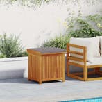 vidaXL Kussenbox voor buiten 60x50x61 cm massief acaciahout, Tuin en Terras, Bergingen en Tuinkasten, Verzenden, Nieuw