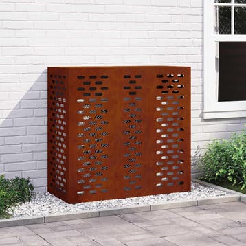 vidaXL Air Conditioner Hoes Roestkleurig 110 x 50 x 105 cm, Verzenden, Nieuw