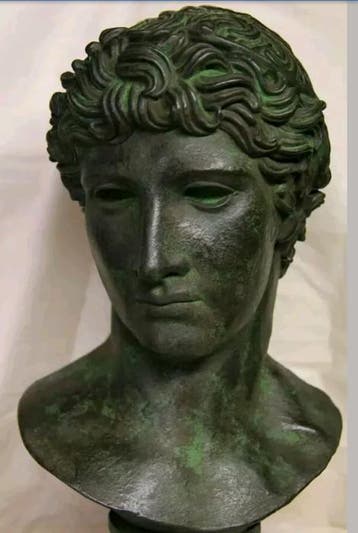 Figuur - Buste van Apollo – Romeins-Grieks – neoclassieke