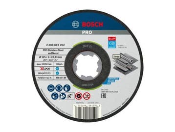 Veiling - 25x Bosch Pro slijpschijf ø125mm X-Lock Standard, Nieuw